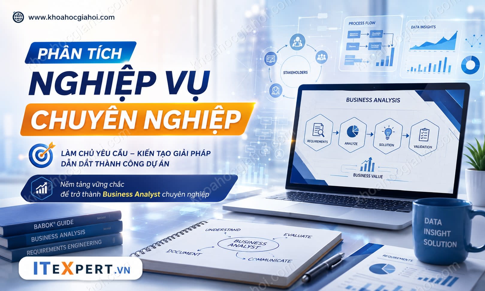 Khóa Học Phân Tích Nghiệp Vụ Chuyên Nghiệp (Business Analyst) Itexpert.vn Khóa Học Phân Tích Nghiệp Vụ Chuyên Nghiệp (Business Analyst) Itexpert.vn