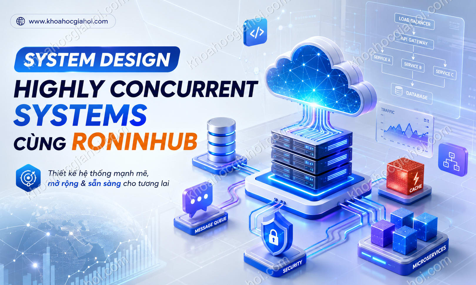 Khóa Học System Design Highly Concurrent Systems Cùng Roninhub