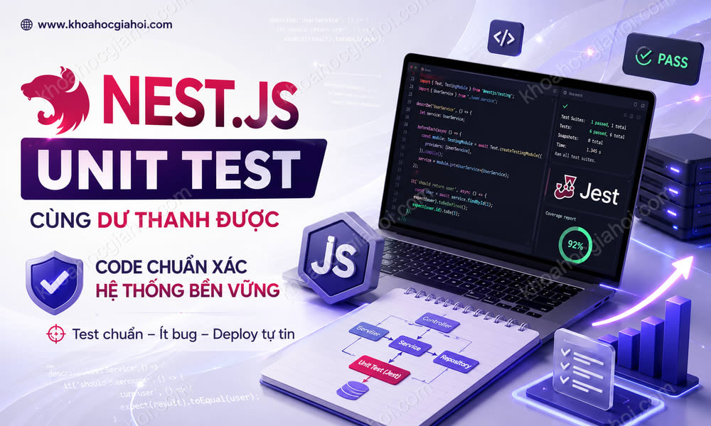 Khóa Học Nest.js Unit Test Cùng Dư Thanh Được