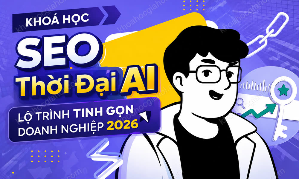 Khoá Học Seo Thời Đại AI Lộ Trình Tinh Gọn Doanh Nghiệp 2025