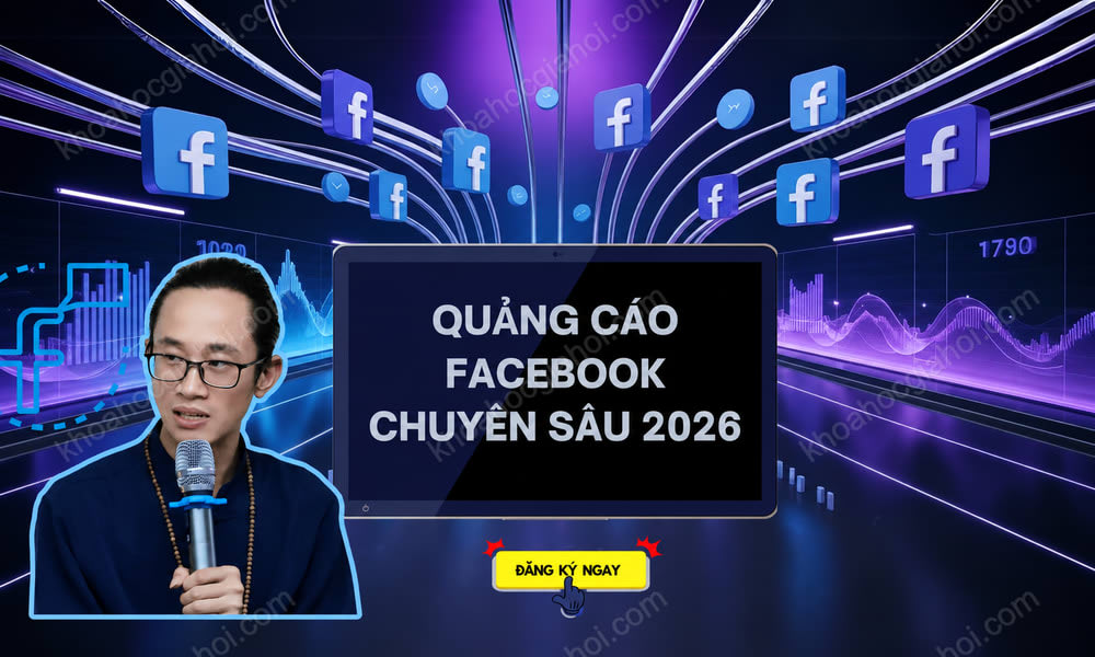 Khóa Học Quảng Cáo Facebook Chuyên Sâu (Marketing Du Kích) Cùng Chu Minh Hạnh