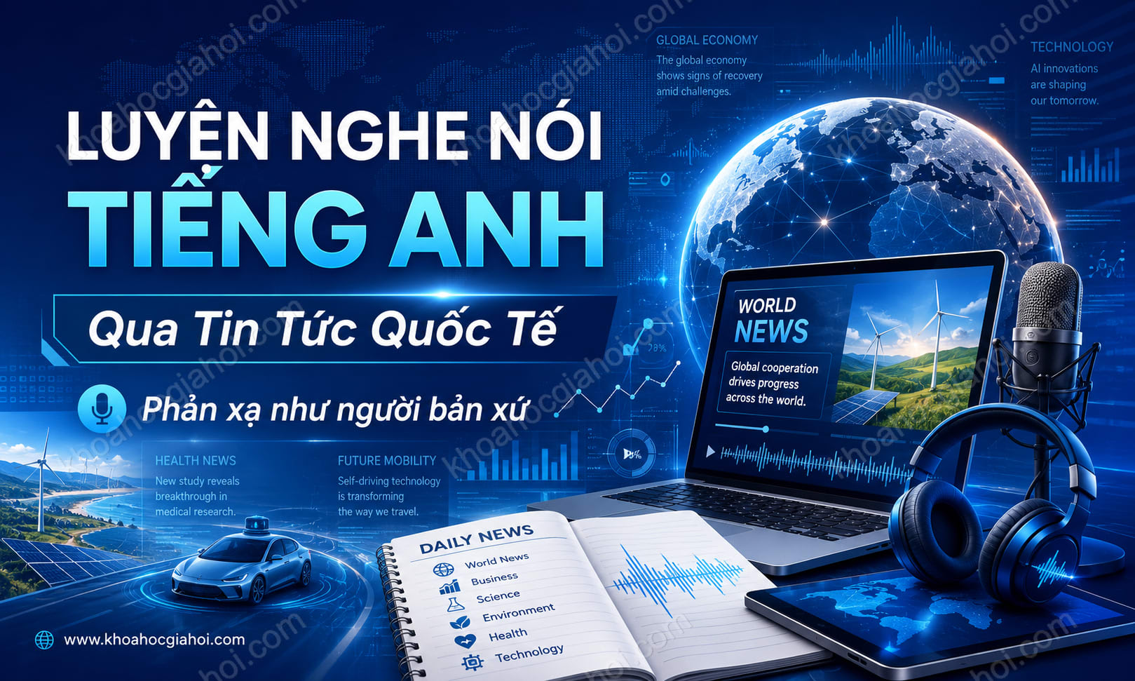Khóa Học Luyện Nghe Nói Tiếng Anh Theo Bản Tin Thời Sự Cnn (nâng Cao)