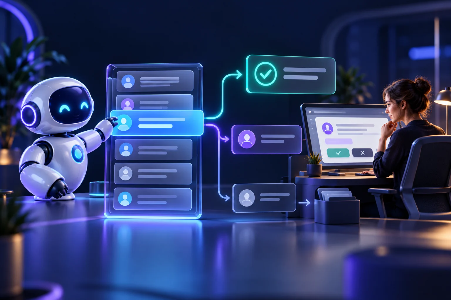 AI Customer Support Workflows: Automate Routine Tasks with Human Review