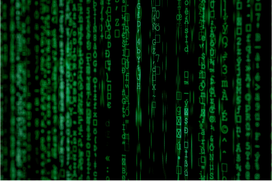 Green text appearing on a black background, resembling the Matrix style.
