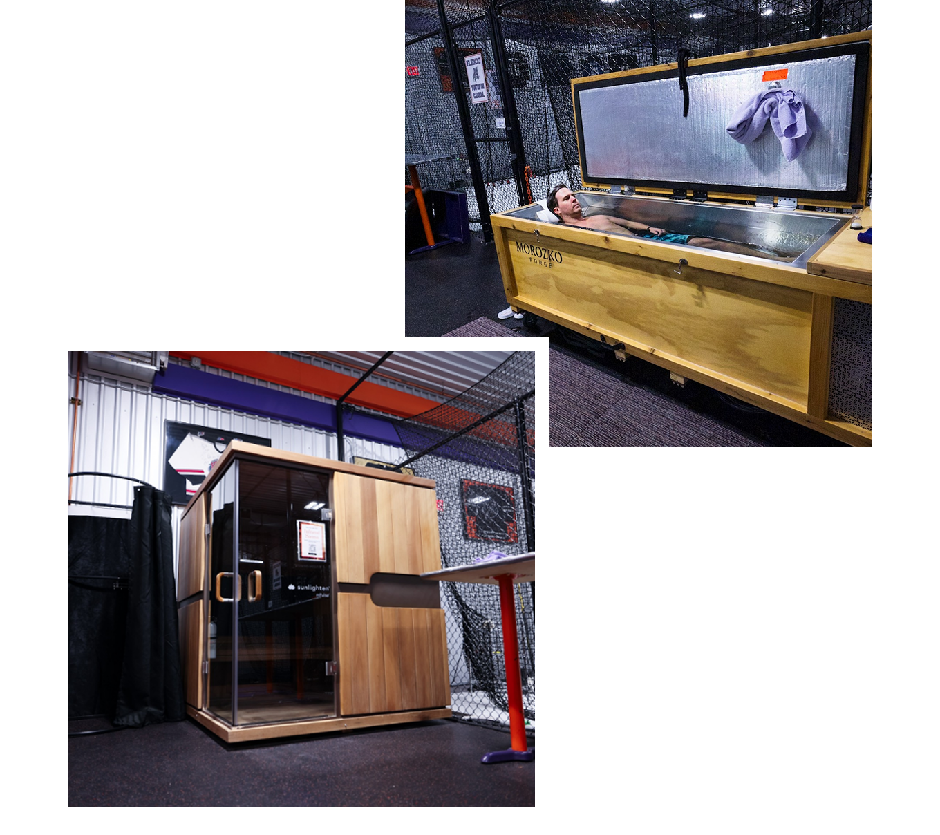 Infrared Sauna & Cold Tub