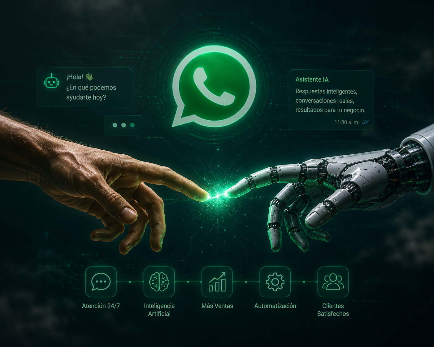 Flujo de conversación automatizada