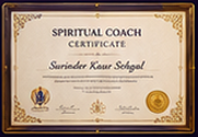 Spiritual Coach certificate