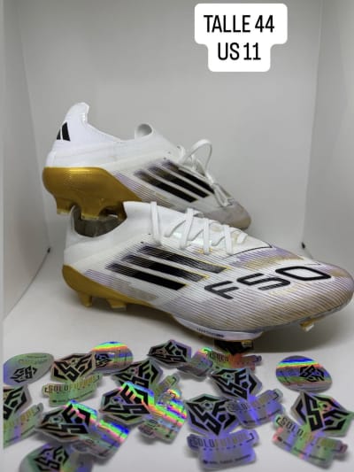 F50 blanco con dorado y negro