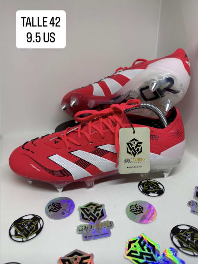 Predator rojo con blanco MIXTO