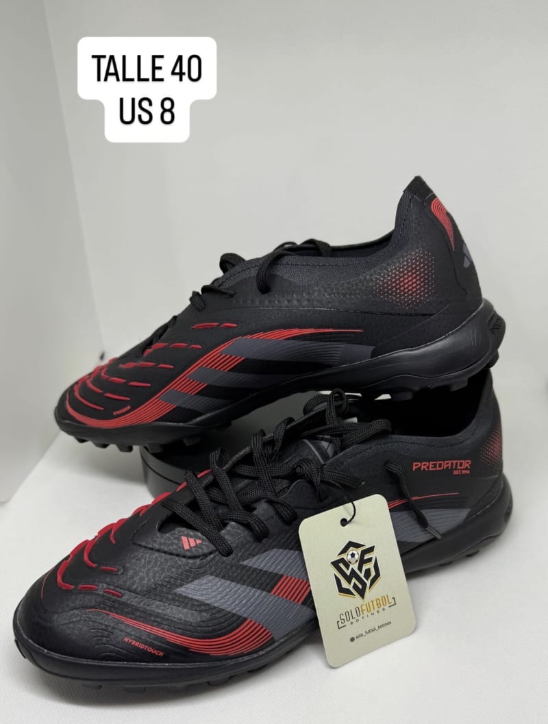 Predator negro con rojo - foto 1