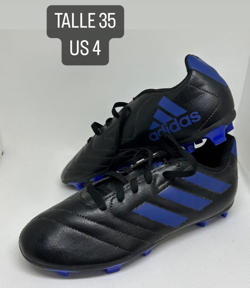 Adidas negro con azul - foto 1