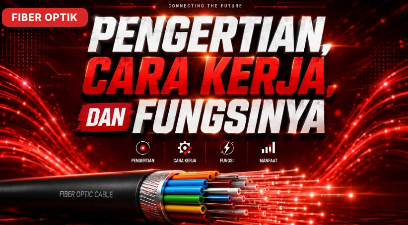 Kabel FO: Pengertian, Cara Kerja, dan Fungsinya