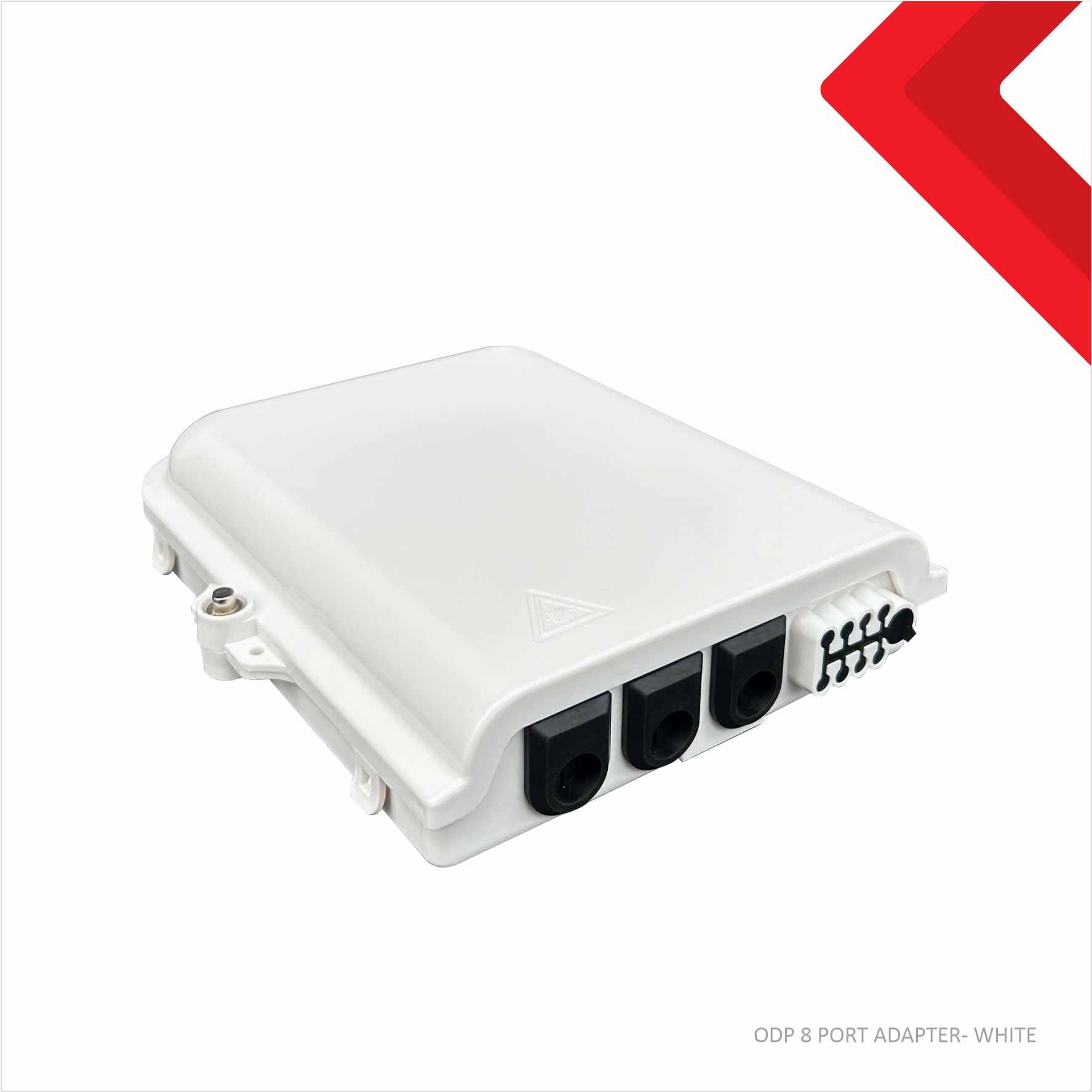 ODP 8 PORT ADAPTER WHITE