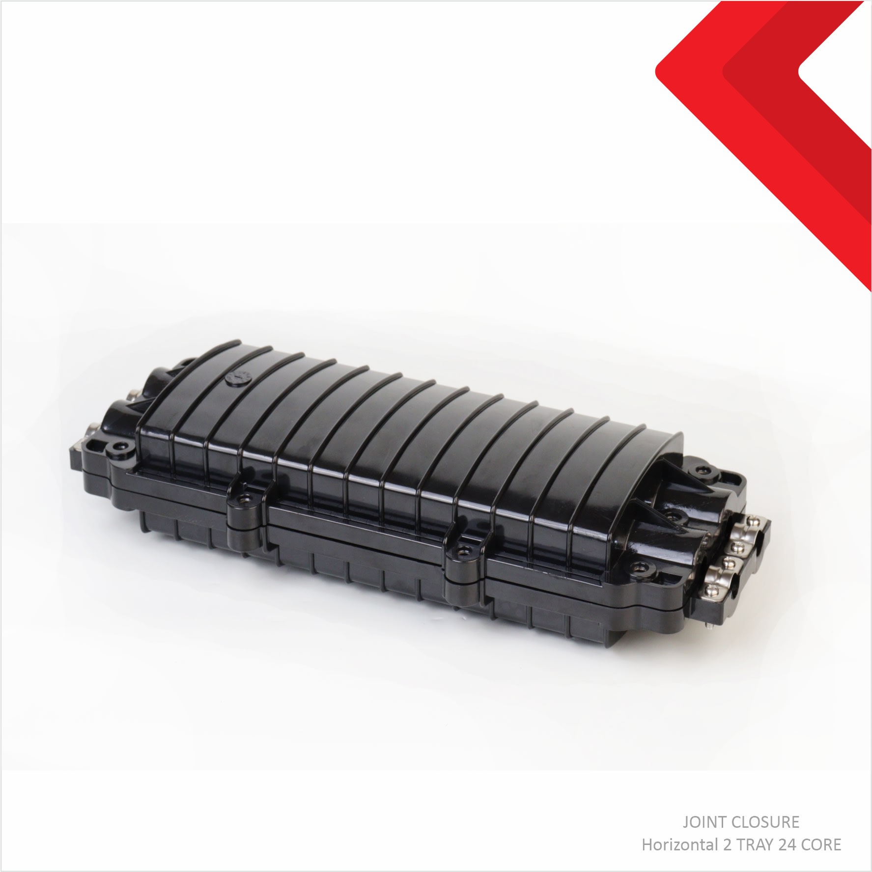 JOINT CLOSURE HORIZONTAL 2 TRAY 24 CORE