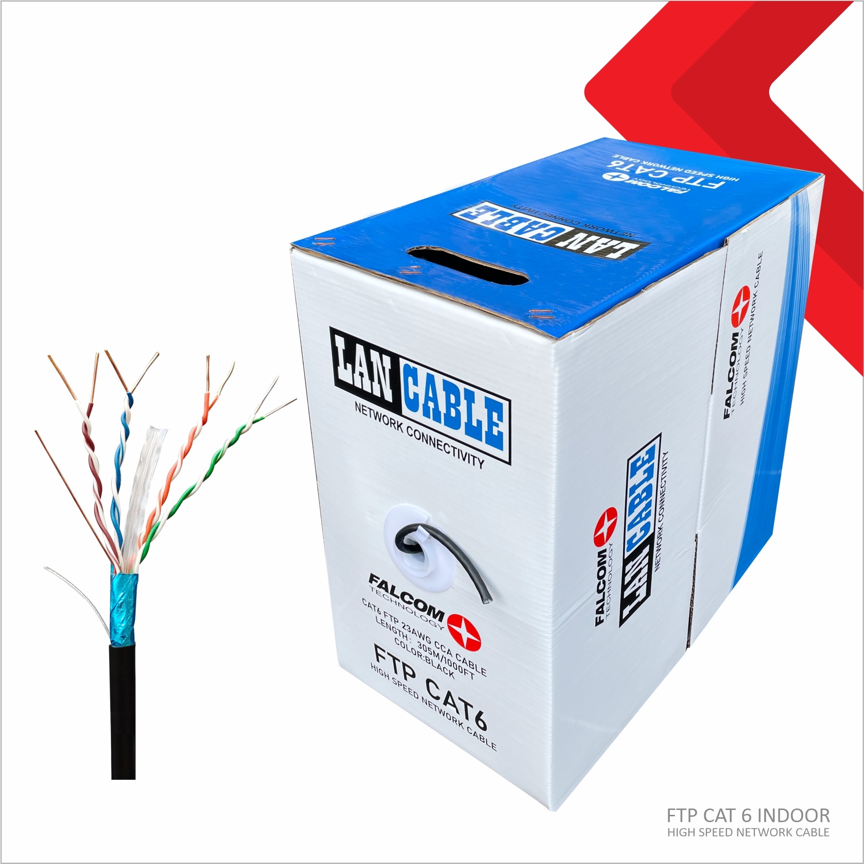 Kabel FTP LAN CAT6 INDOOR