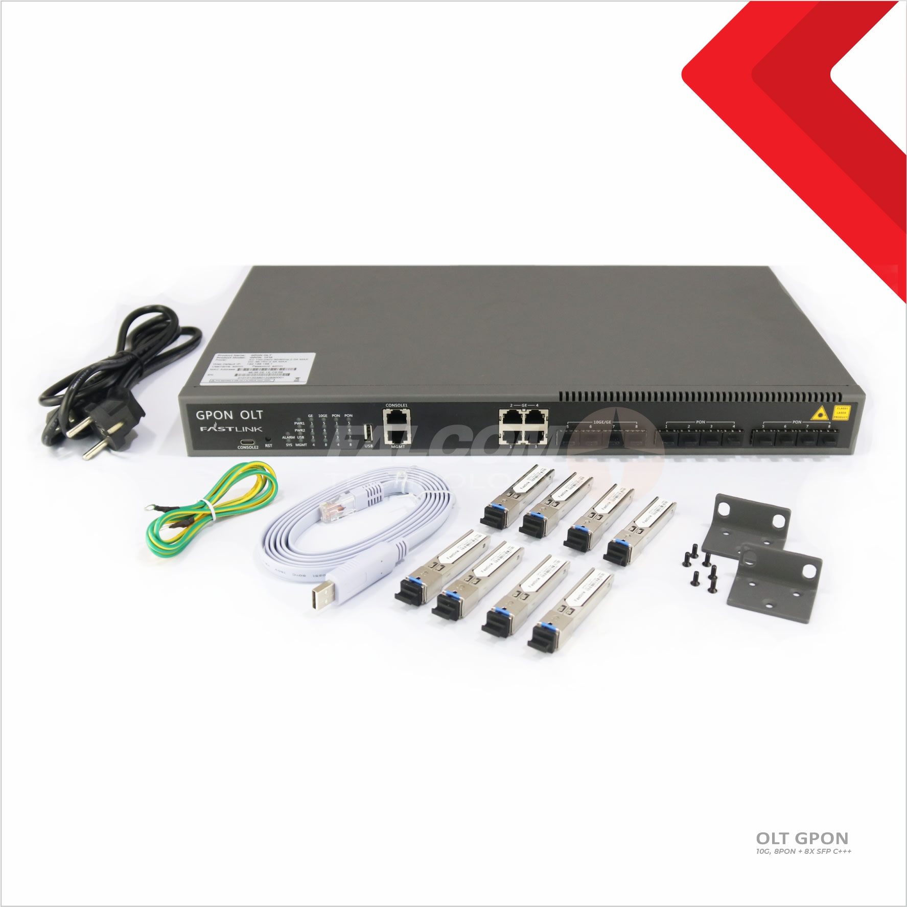 OLT GPON 8 PON FASTLINK + SPF C+++