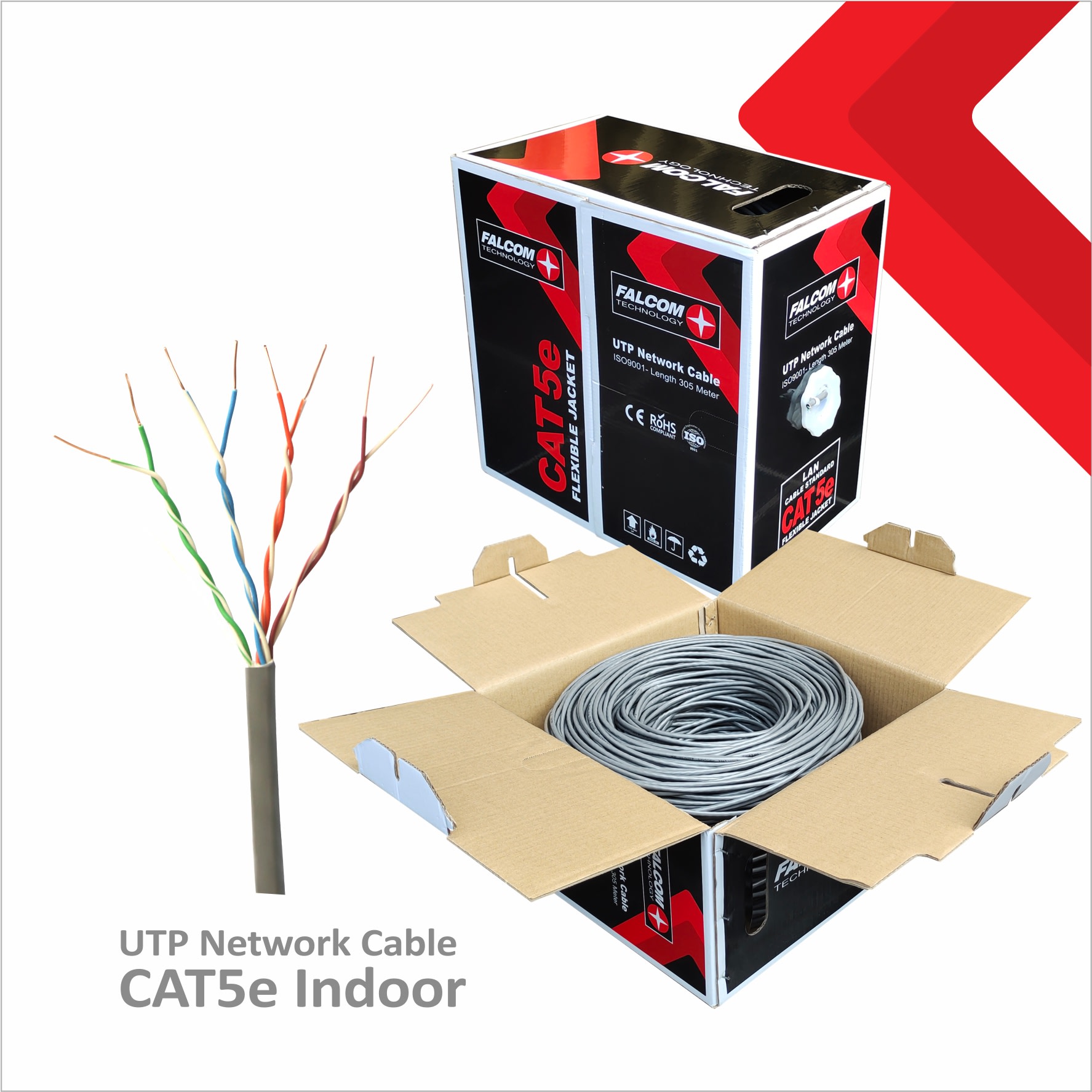 Kabel Lan UTP LAN CAT5E INDOOR