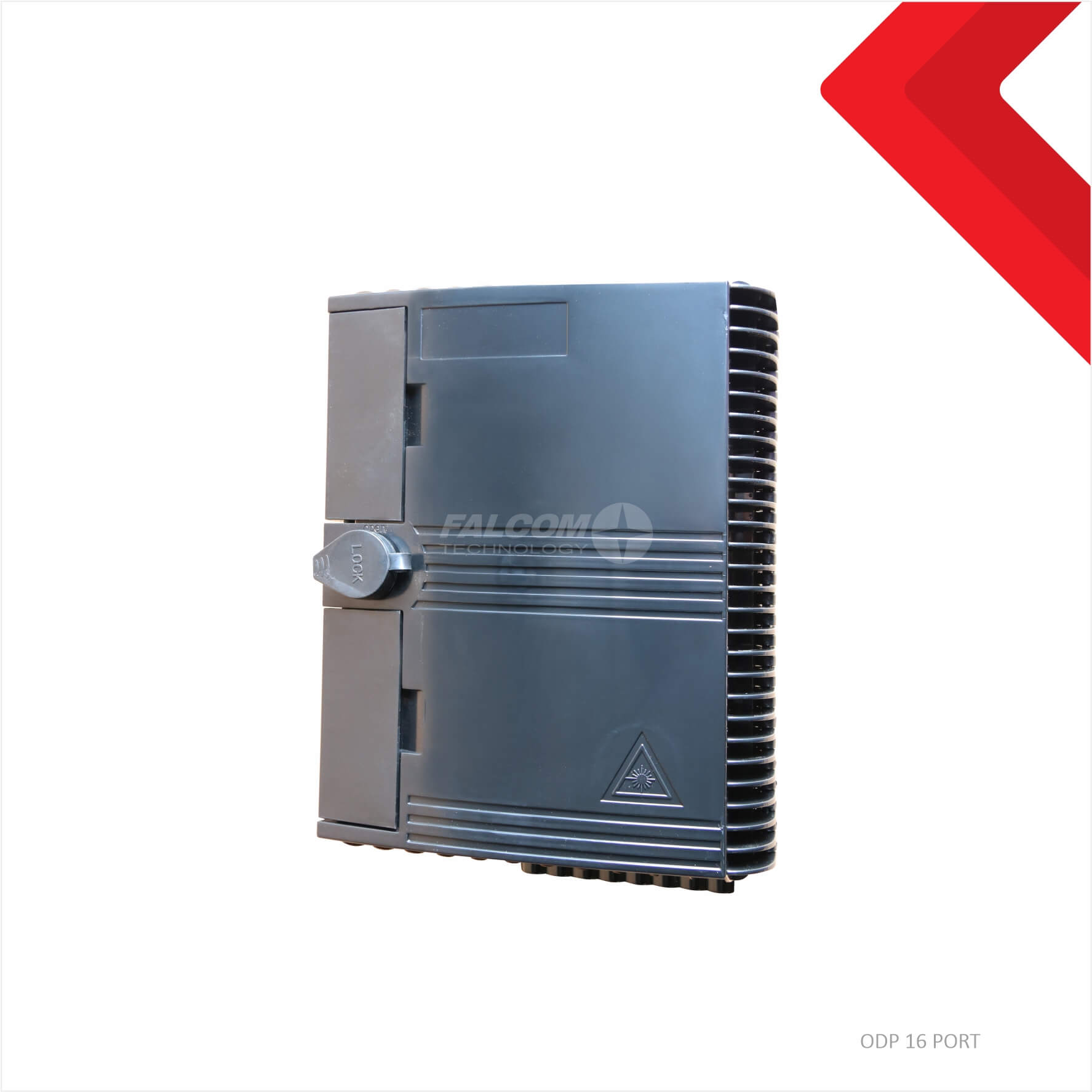 ODP 16 CORE DOUBLE LOCK TIPE BOX PLC HITAM