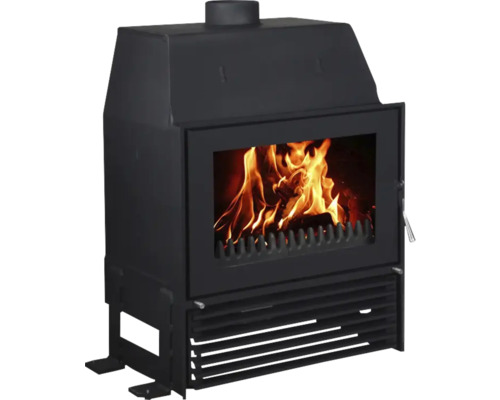 Wasserführender Kamineinsatz Bruno Malaga II Stahl schwarz 18 kW