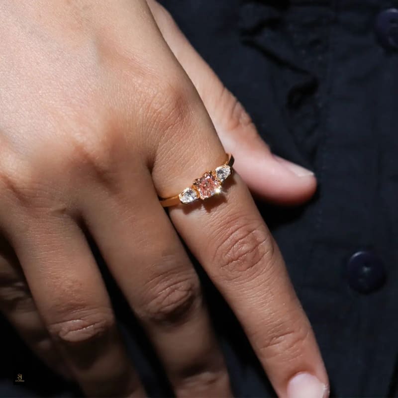 Oval Cut Pavé Hidden Wrap Engagement Ring RG1197