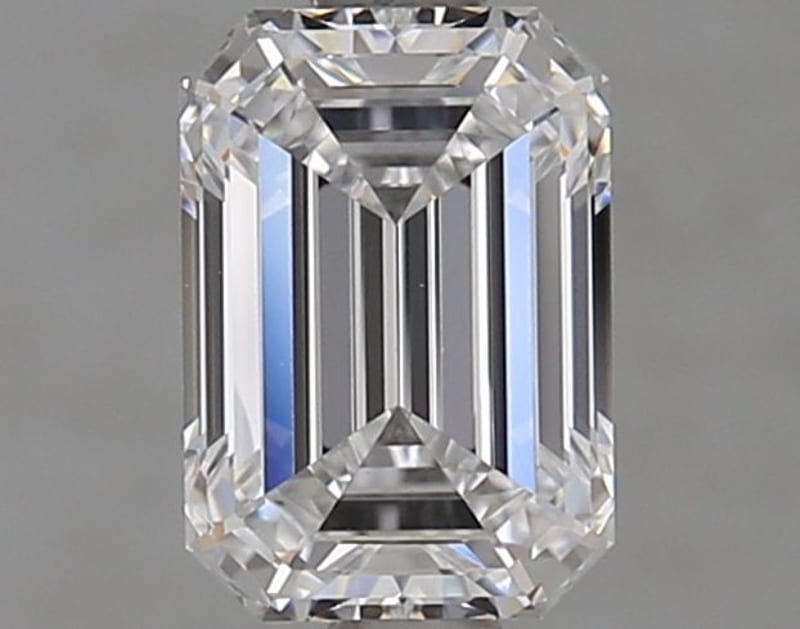 1.09 Carat Emerald GCAL Certified Lab Grown Diamond