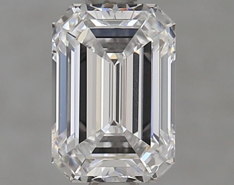 1.05 Carat Emerald GCAL Certified Lab Grown Diamond