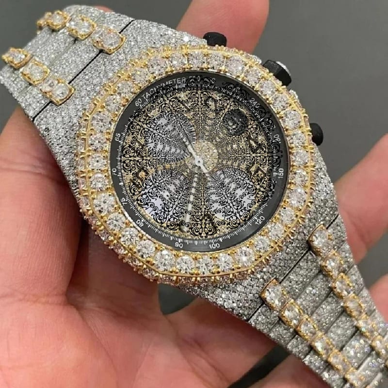 Audemars Piguet Royal Oak Jumbo Two-Tone Yellow Gold A-112