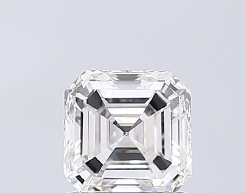 1.0 Carat Asscher IGI Certified Lab Grown Diamond