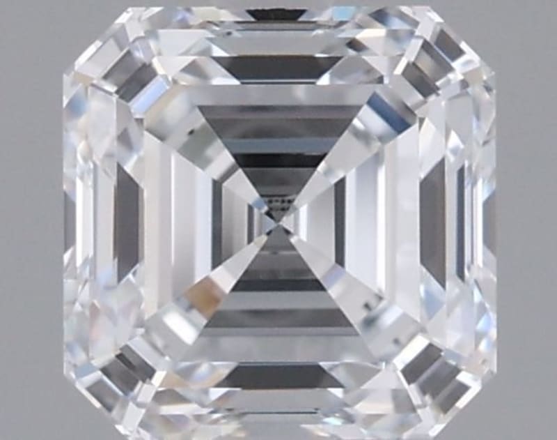 1.04 Carat Asscher IGI Certified Lab Grown Diamond