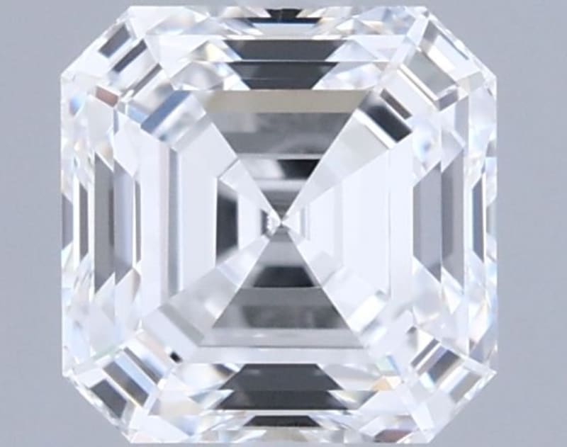 1.04 Carat Asscher IGI Certified Lab Grown Diamond
