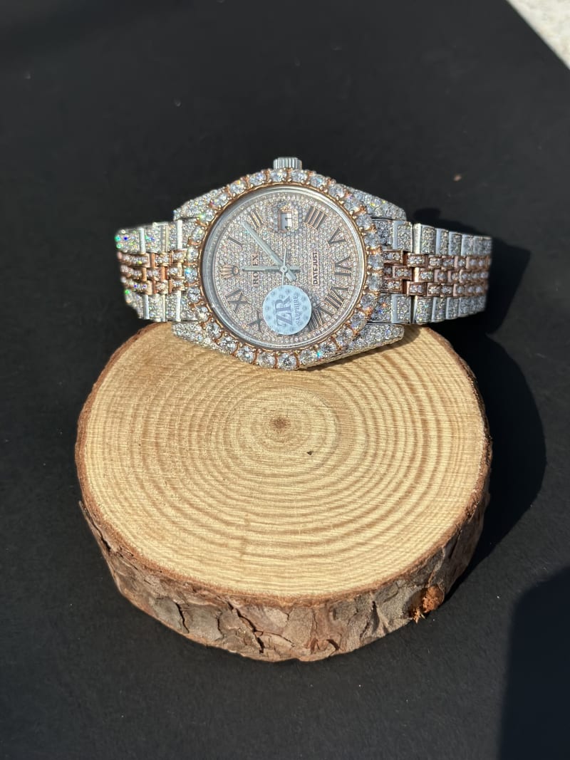Patek Philippe Calatrava Diamond Bezel Guilloché Watch