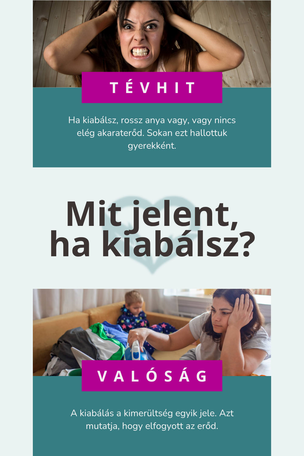 Tévhit és valóság: a kiabálás a kimerültség egyik jele, azt mutatja, hogy elfogyott az erőd.
