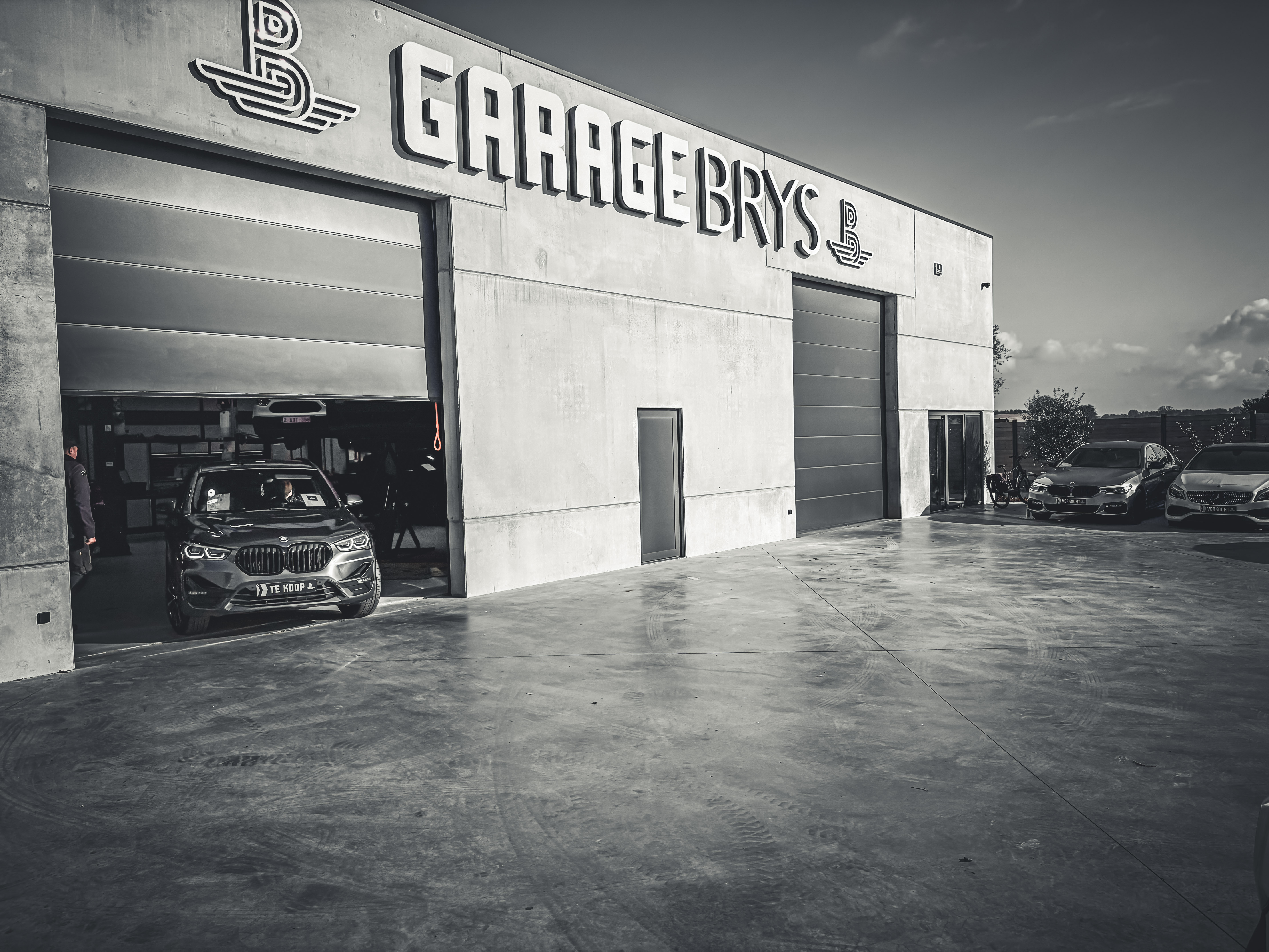 Garage Brys showroom