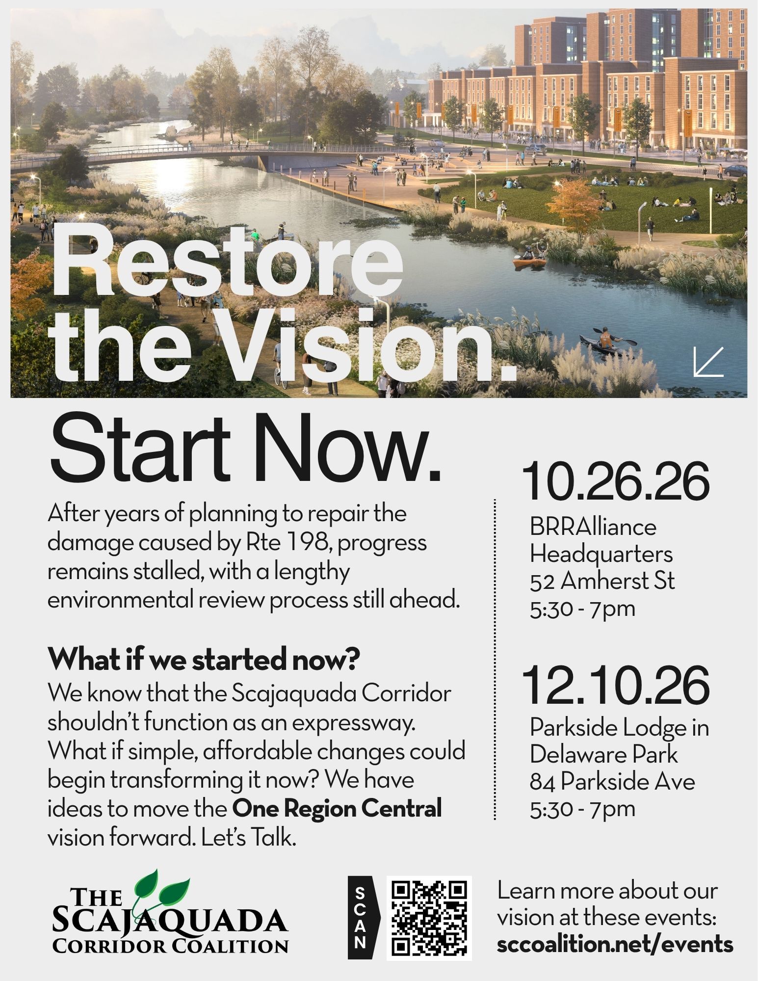 Vision for Scajaquada Presentation | Oct 26, 2026