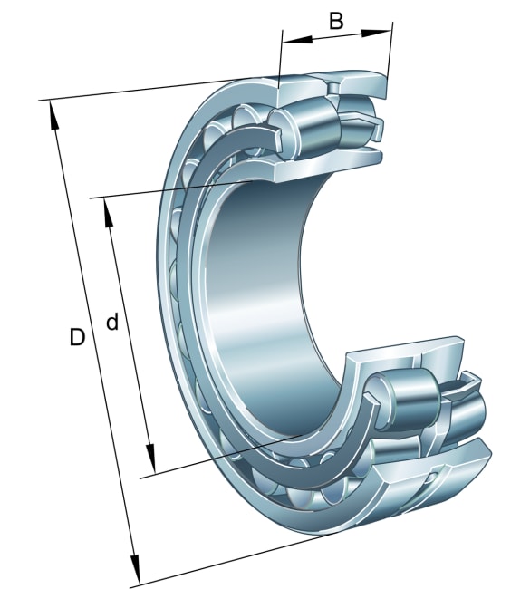 21307-E1-XL-K-TVPB Spherical roller bearing