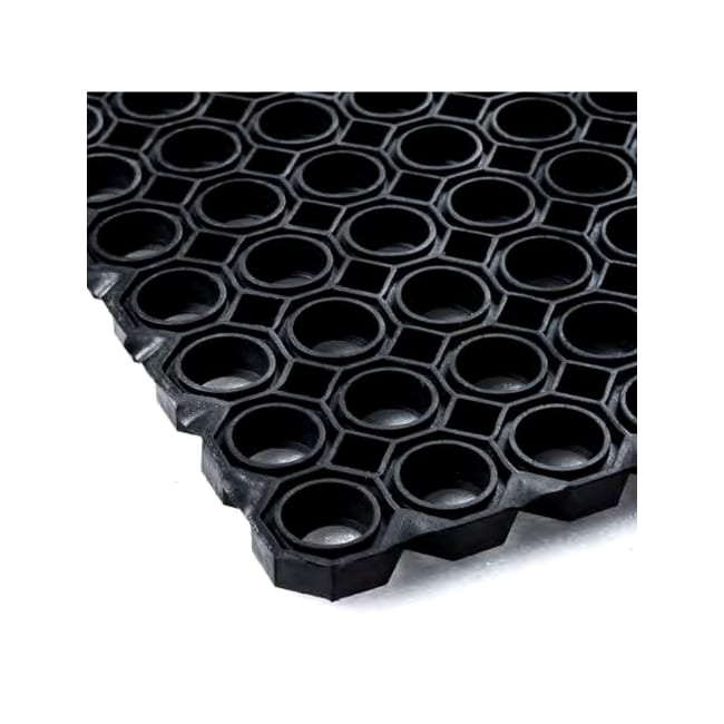 AVLASTNINGSMATTE /  RINGMATTE "HEAVY"  NR/SBR SORT 23 X 1500 X 1000