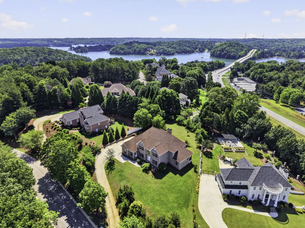 Aerial property image from the 2204 Sidney project
