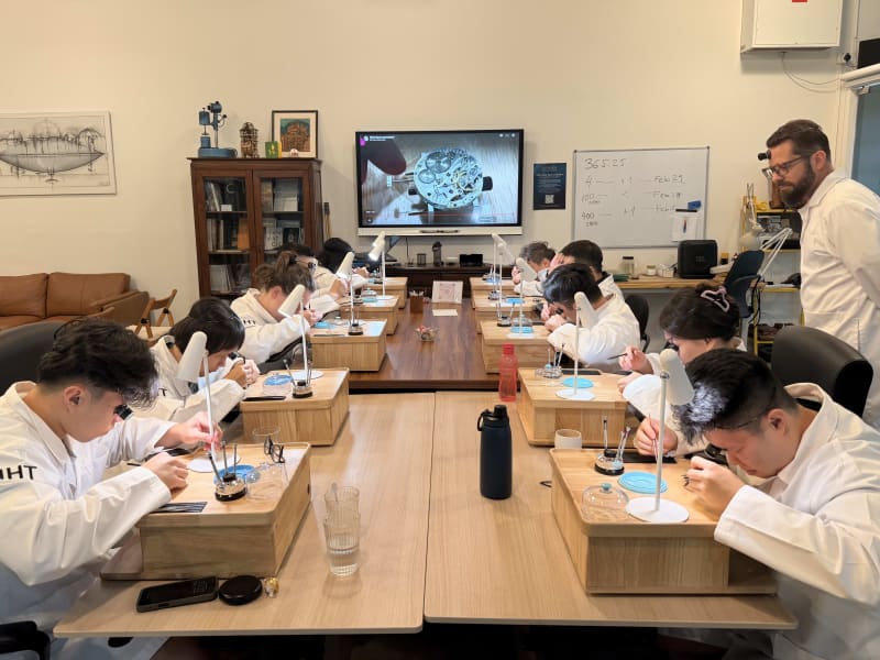 Hands-on watchmaking masterclass at IHT