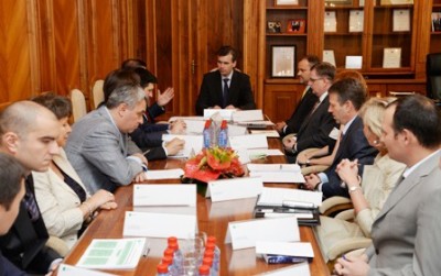 Глава чешской делегации посетил МИБ