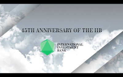 Greetings from Nikolay Kosov, Chairman of the IIB Board – the Bank celebrates its 45th New Year