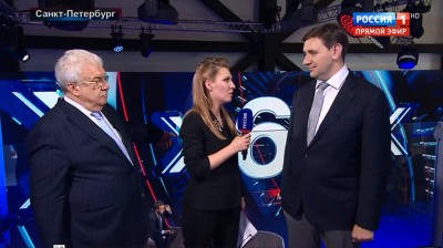 Interview on «Russia 1»