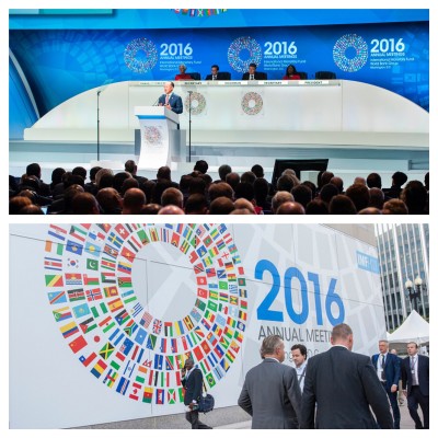 МИБ впервые принял участие в Ежегодных совещаниях Группы Всемирного банка и МВФ в качестве наблюдателя 