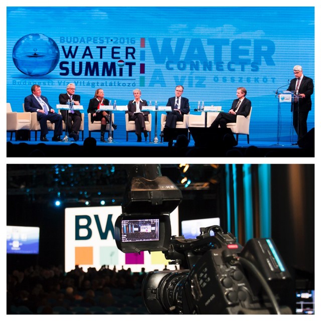 At Budapest Water Summit 2016, IIB Chairman presented possibilities for IFIs to implement water-related initiatives