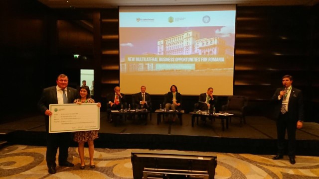 IIB provided an ecological grant for Romania
