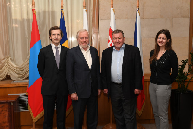 A meeting between the IIB Governor from the Russian Federation Sergey Storchak and Chairman of the Management Board Nikolay Kosov