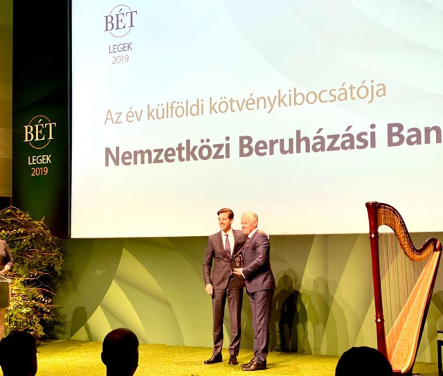 IIB named “Best International Issuer of the year” by the Budapest Stock Exchange