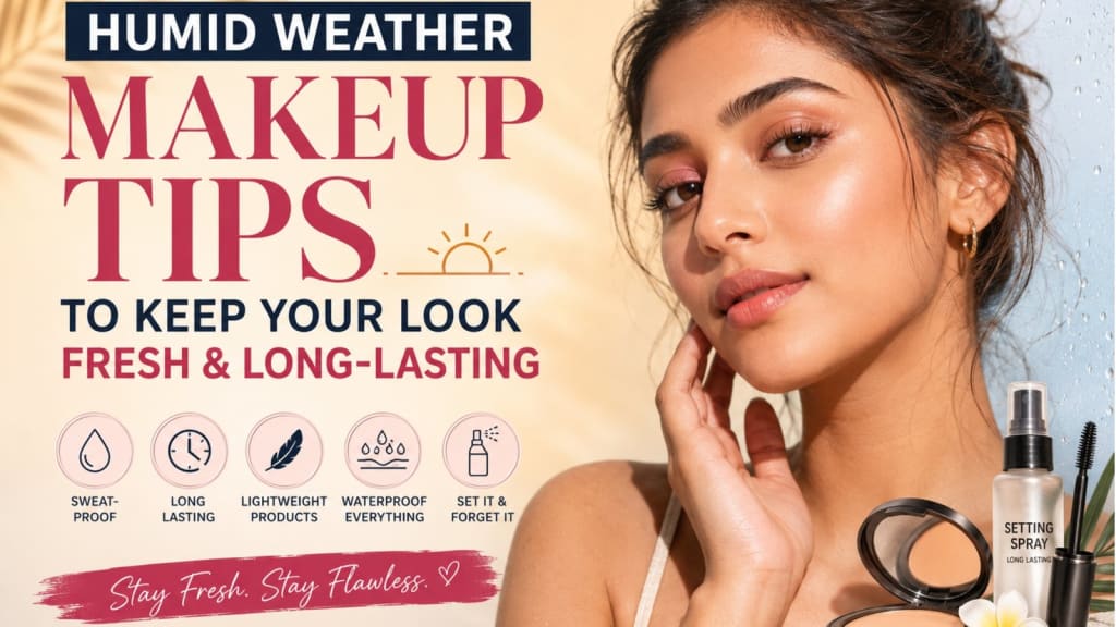 Humid Weather Makeup Tips to Keep Your Look Fresh & Long-Lasting