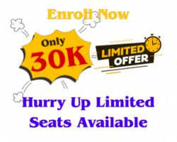 Hurry Up Limited Seats Available
