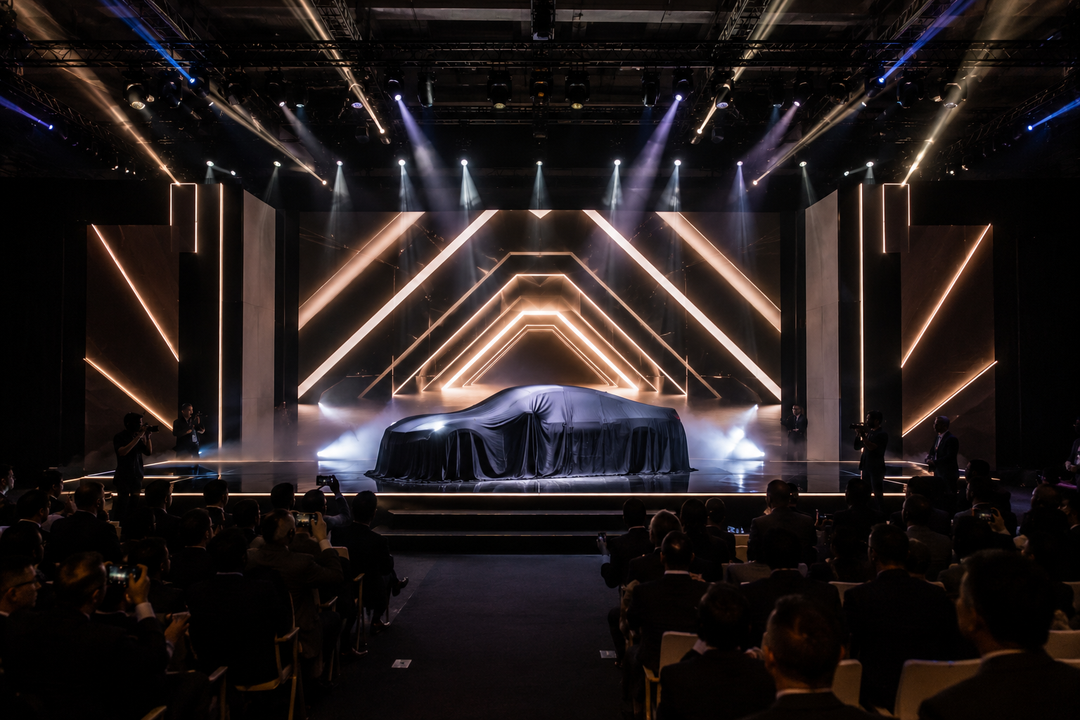 Dramatic product launch reveal event management in Abu Dhabi