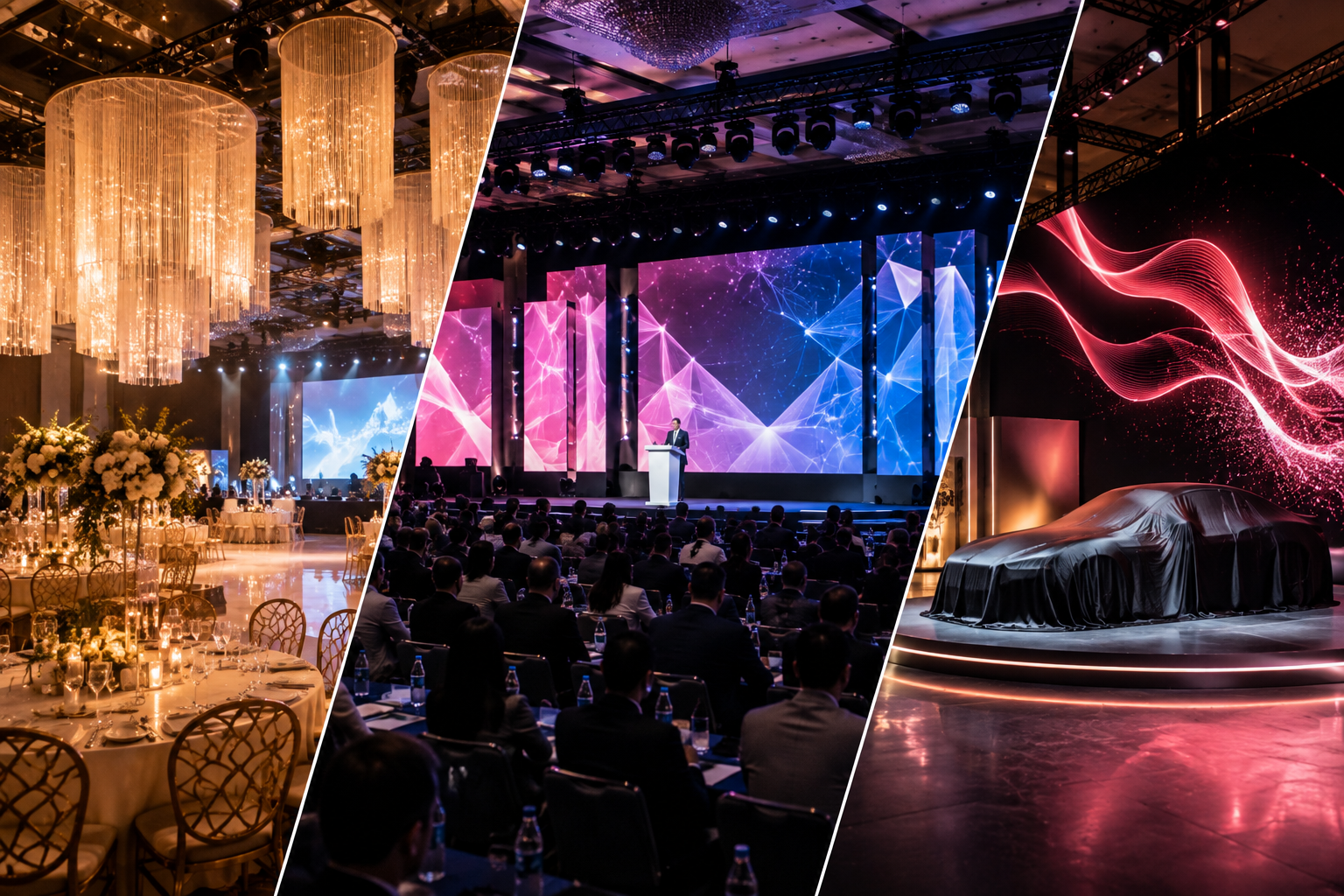 Corporate event management staging and luxury celebrations in Abu Dhabi
